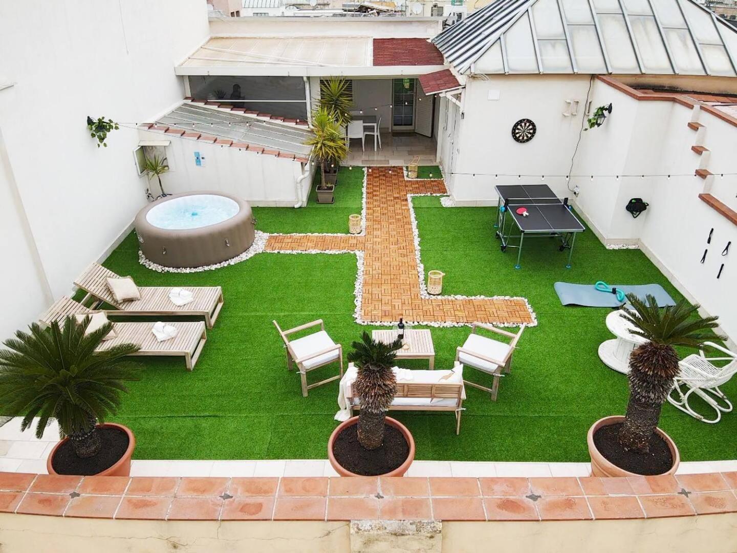 150Mq Rooftop Paradise - Spacious Private Terrace บารี ภายนอก รูปภาพ